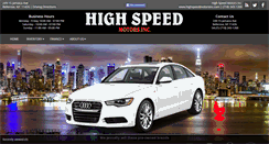 Desktop Screenshot of highspeedmotorsinc.com